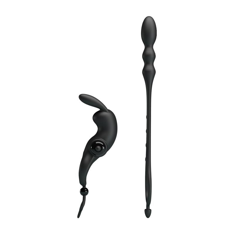 Pierścień wibracyjny PRETTYLOVE z demontowanym łańcuszkiem analnym