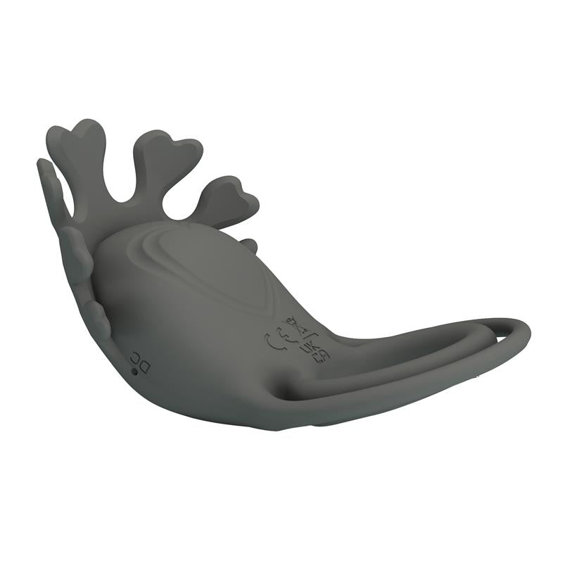 Wibrujący podwójny pierścień na penisa