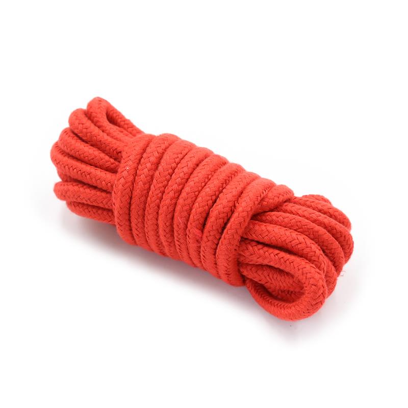 Zestaw do bondage INTOYOU BDSM LINE 10 elementów czerwony